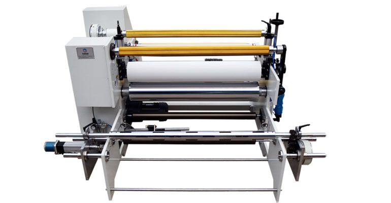 二层覆膜贴合分条机带剥离功能